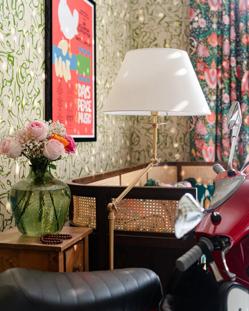 Mind The Gap Kramer Floor Lamp - Brass | Modern Bohemian Floor Light for Home Decor 5 Mind The Gap Kramer Floor Lamp -Brass New