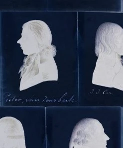 Mind The Gap Dutch Portraits Blue Wallpaper