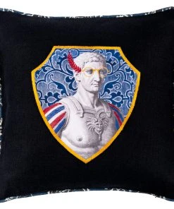 Mind The Gap Tiberius / Ajarak Embroidered Cushion Cushions