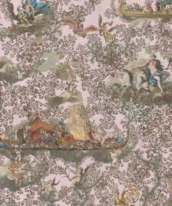 Mind The Gap Journey To Eden Pink Wallpaper Les Jardins Royaux