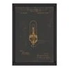 The Craftsman Mind The Gap Edison Electric Light Vintage Mood Framed Art