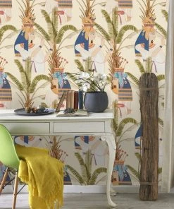 Mind The Gap Wallpaper & Paint Egyptian Queens Wallpaper