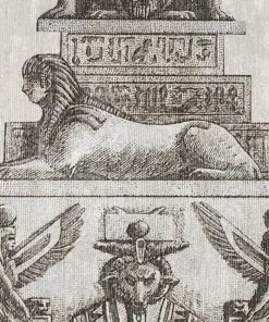 Mind The Gap Egyptian Columns Wallpaper