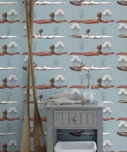 Mind The Gap Egyptum Taupe Wallpaper