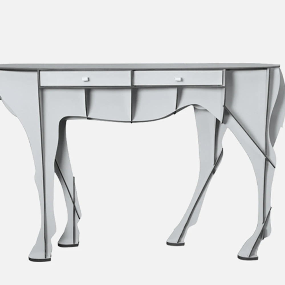 IBride Design Elisee Wall Console - Bohemian Dream Folk Couture Furniture 5 IBride Design Elisee Wall Console