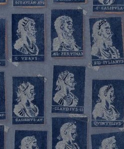 Mind The Gap Wallpaper & Paint Emperors Blue Wallpaper