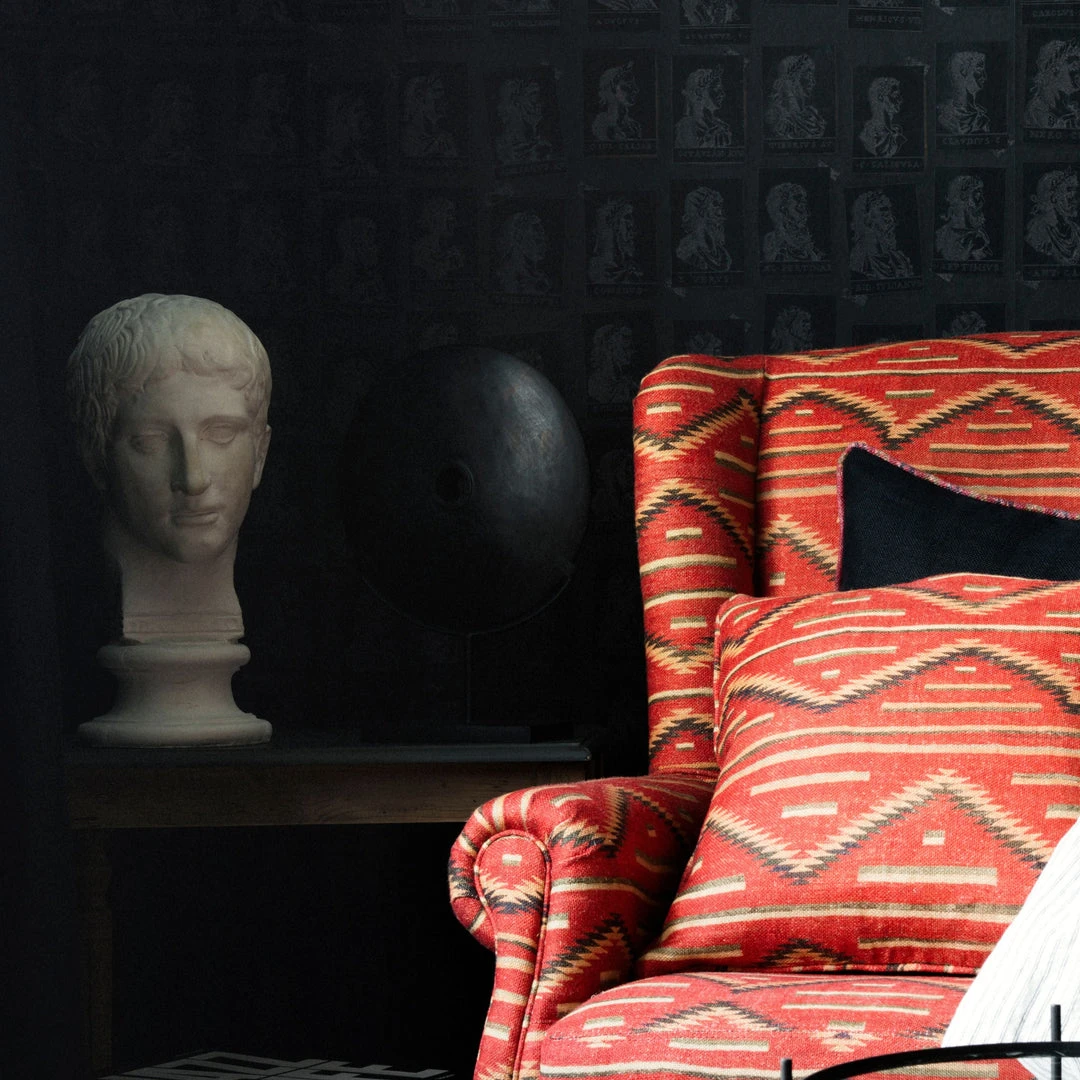 Mind The Gap Emperors Blue Heritage Wallpaper - Premium Quality Wallpaper & Paint 6 Mind The Gap Wallpaper & Paint Emperors Blue Wallpaper