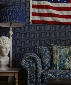 Mind The Gap Emperors Blue Heritage Wallpaper - Premium Quality Wallpaper & Paint 9 Mind The Gap Wallpaper & Paint Emperors Blue Wallpaper