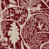 Mind The Gap Enchanted Woodland Red Wallpaper - Folk Couture Nature & Trees Design 1 Mind The Gap The Enchanted Woodland Red Wallpaper Folk Couture