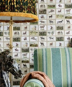 Mind The Gap English Equestrian Stamps Wallpaper Wallpaper & Paint