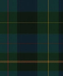 Mind The Gap Equestrian Plaid, Green Wallpaper