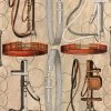 Mind The Gap Equestrian Equipment, Light Wallpaper Wallpaper & Paint