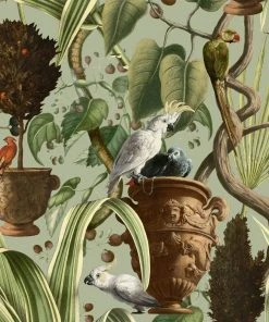 Mind The Gap Exotic Menagerie Dark Wallpaper Wallpaper & Paint