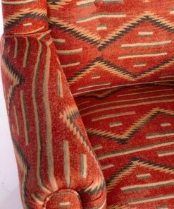 Mind The Gap MTG FURNITURE - BRYANT WING CHAIR - EYEDAZZLER NAVAJO Indigena