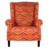 Mind The Gap MTG FURNITURE - BRYANT WING CHAIR - EYEDAZZLER NAVAJO Indigena