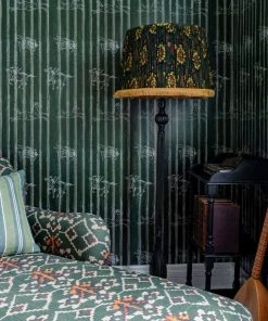 Mind The Gap Folk Couture A Fable Indigo Wallpaper