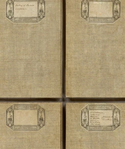 Mind The Gap Taupe Fabric Wallpaper - Premium Home Decor Wall Covering 8 Mind The Gap Fabric Covers Taupe Wallpaper