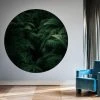 BN Wallpaper Circles Dark Fern Wallpaper & Paint