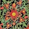 Mind The Gap Floral Painting Wallpaper