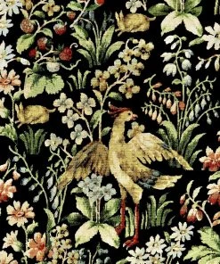 Mind The Gap Rose & Thorn Floral Tapestry Wallpaper