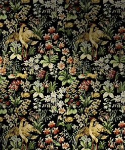 Mind The Gap Rose & Thorn Floral Tapestry Wallpaper