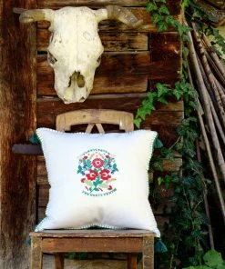 Mind The Gap Folk Couture Transsilvaniae Florilegium Embroidered Cushion - Luxury Home Decor 9 Mind The Gap Folk Couture Transsilvaniae Florilegium Embroidered Cushion