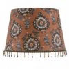 Mind The Gap Cone Lampshades - Flourish Sienna Folk Couture