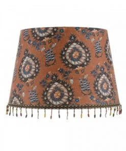 Mind The Gap Cone Lampshades - Flourish Sienna Folk Couture