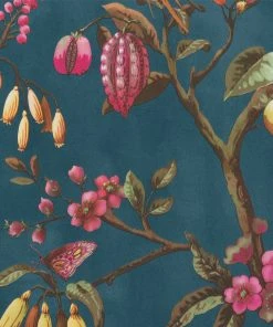 BN Rose & Thorn Fiore Aviary Bird Wallpaper