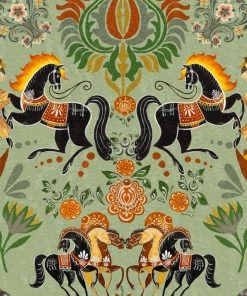 Mind The Gap Folk Couture The Folk Parade Wallpaper