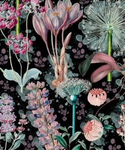 Mind The Gap Garden Of Eden Aquamarine Floral Wallpaper - Nature-Inspired Home Decor 8 Mind The Gap Garden Of Eden Aquamarine Wallpaper