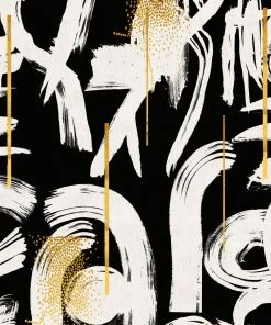 Mind The Gap Gestural Abstraction White Wallpaper - Abstract Wallpaper for Modern Homes 8 Mind The Gap Wallpaper & Paint Gestural Abstraction White Wallpaper