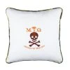 Mind The Gap Havana Tropicana Ghost Of The Sea / Traveller's Palm Embroidered Cushion