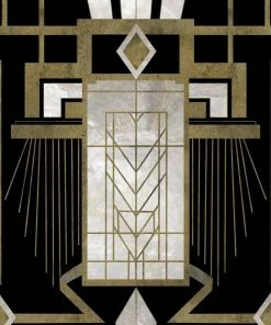 Mind The Gap Glamour Dark Wallpaper