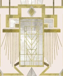 Mind The Gap Glamour Dark Wallpaper