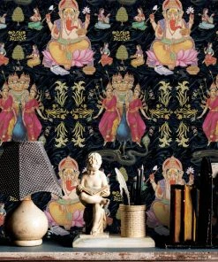 Mind The Gap Bohemian Dream Goddess Wallpaper - Floral & Heritage Design 5 Mind The Gap Bohemian Dream Goddess Wallpaper