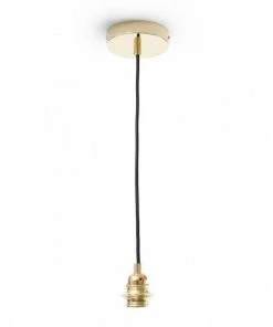 Mind The Gap Lamps Drum Pendants - Hindustan Anthracite Folk Couture