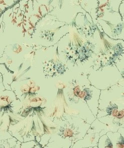 Mind The Gap Grandma's Tapestry Skylight Wallpaper Folk Couture