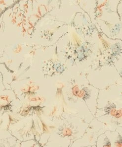 Mind The Gap Grandma's Tapestry Green Wallpaper