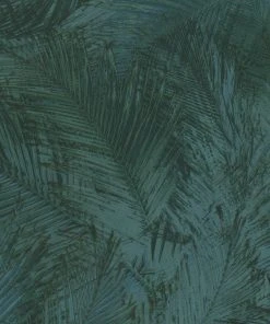 BN Homeware Greenery Print Wallpaper