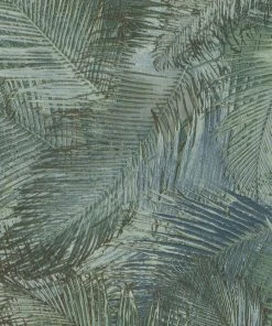 BN Homeware Greenery Print Wallpaper