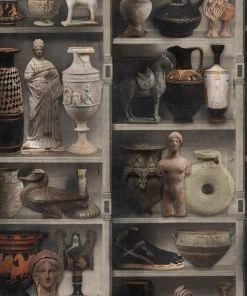 Mind The Gap Wallpaper & Paint Greek Pottery Wallpaper