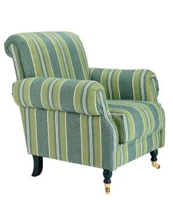 Mind The Gap Kingston Chair - Szepviz Stripe Linen