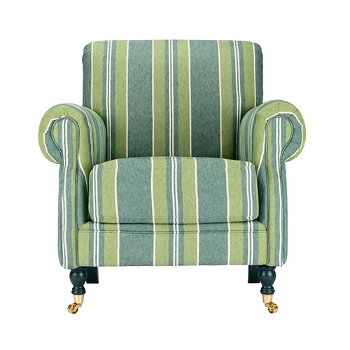 Mind The Gap Kingston Chair - Szepviz Stripe Linen | Folk Couture Furniture 6 Mind The Gap Kingston Chair - Szepviz Stripe Linen