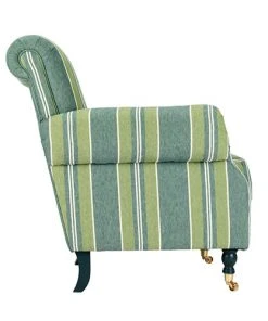 Mind The Gap Kingston Chair - Szepviz Stripe Linen | Folk Couture Furniture 11 Mind The Gap Kingston Chair - Szepviz Stripe Linen