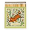 Archivist Gallery Ariane's Green Tiger Luxury Match Box Square