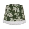 Mind The Gap Cone Lampshades -Guineo Green Rose & Thorn