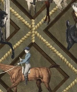 Mind The Gap Wallpaper & Paint Gymkhana Wallpaper