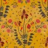 Mind The Gap Folk Couture Gypsy Ochre Wallpaper - Floral Design, Nature & Animals Theme 1 Mind The Gap Folk Couture Gypsy Ochre Wallpaper