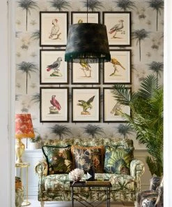 Havana Tropicana Mind The Gap Linen Fabric - The Jungle Design | Premium Linen & Cotton Blend for Homeware 13 Havana Tropicana Mind The Gap Linen Fabrics, The Jungle